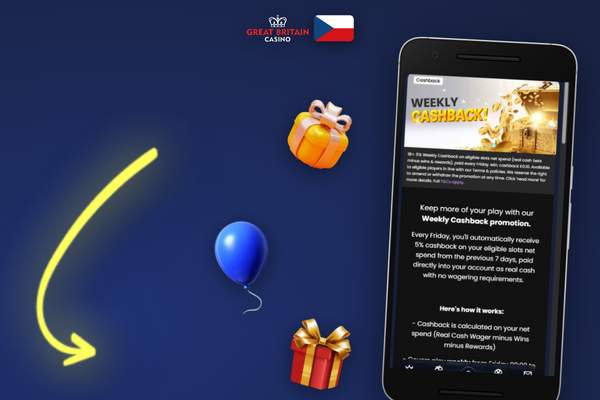 Zadejte promo kód GB Casino do pole pokladny a aktivujte svůj bonus